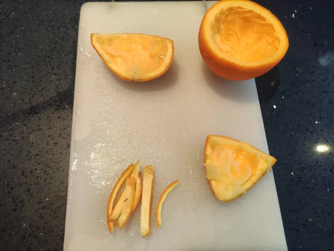 como hacer cascaras de naranja confitadas facil