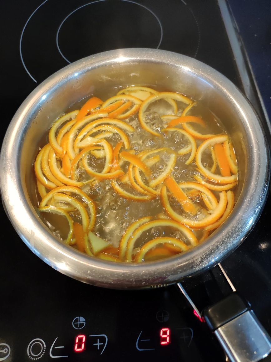 receta de cascara de naranja dulce roscon