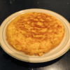 receta casera de tortilla con cebolla espana