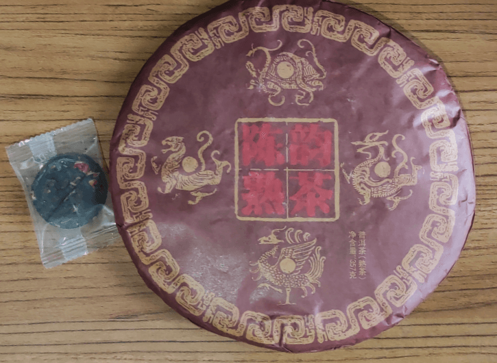 Té prensado o Cake tea Pu-erh