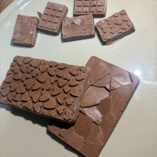 receta de chocolate tableta con vaina cacao